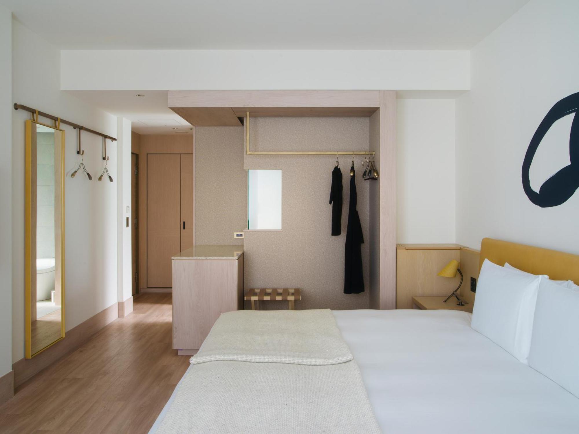 Hotel Zentis Osaka Exterior foto A room at the hotel